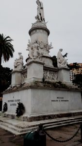 Genova Piazza Principe Monumento a Cristoforo Colombo